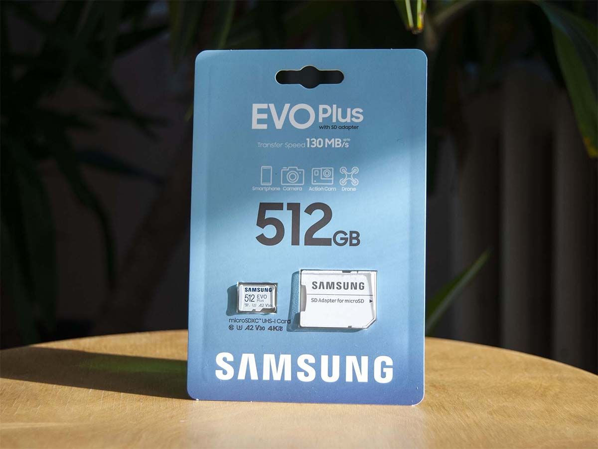 Hình ảnh minh họa thẻ nhớ microSD Samsung Evo Plus