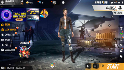 Cảnh trong Free Fire