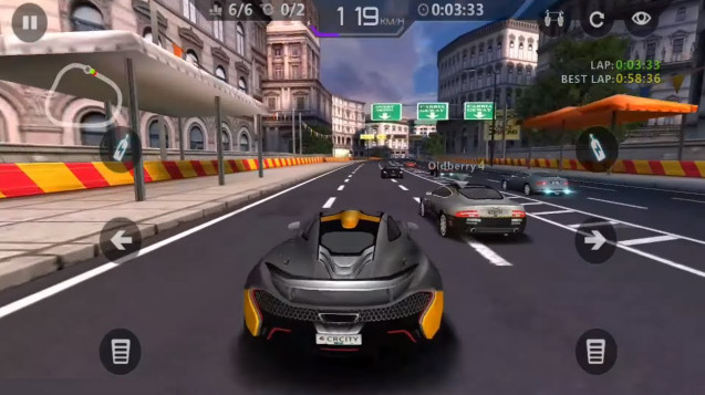 Đường đua City Racing 3D