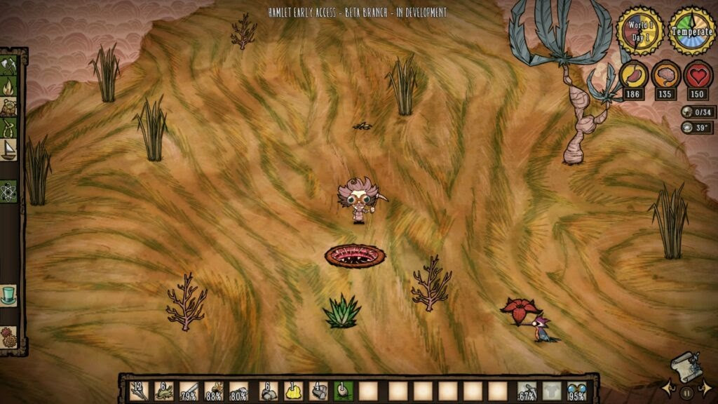 Hố Giun trong Don’t Starve