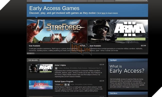 Valve Thêm Tính Năng Cảnh Báo Mới Trên Steam Cho Game Early Access Chưa Hoàn Thành