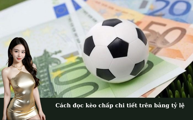 Cách đọc kèo chấp chi tiết trên bảng tỷ lệ