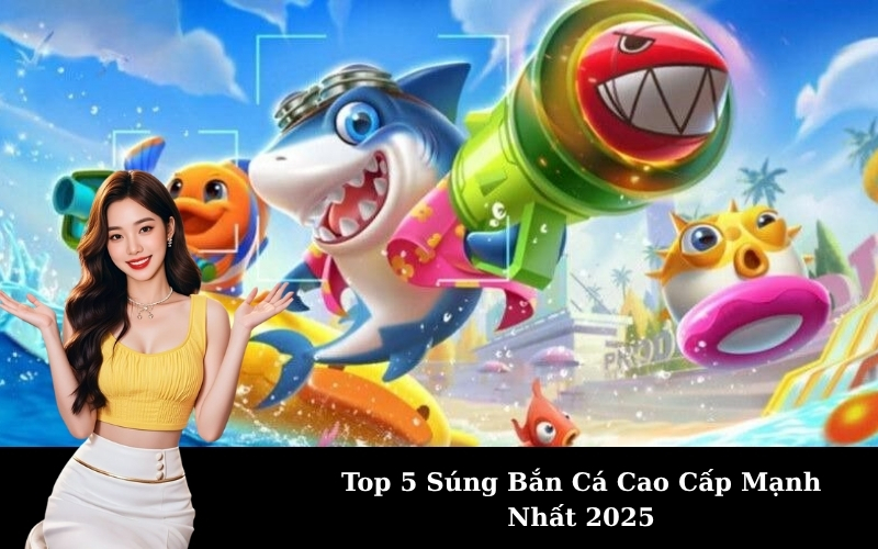 Top 5 Súng Bắn Cá Cao Cấp Mạnh Nhất 2025